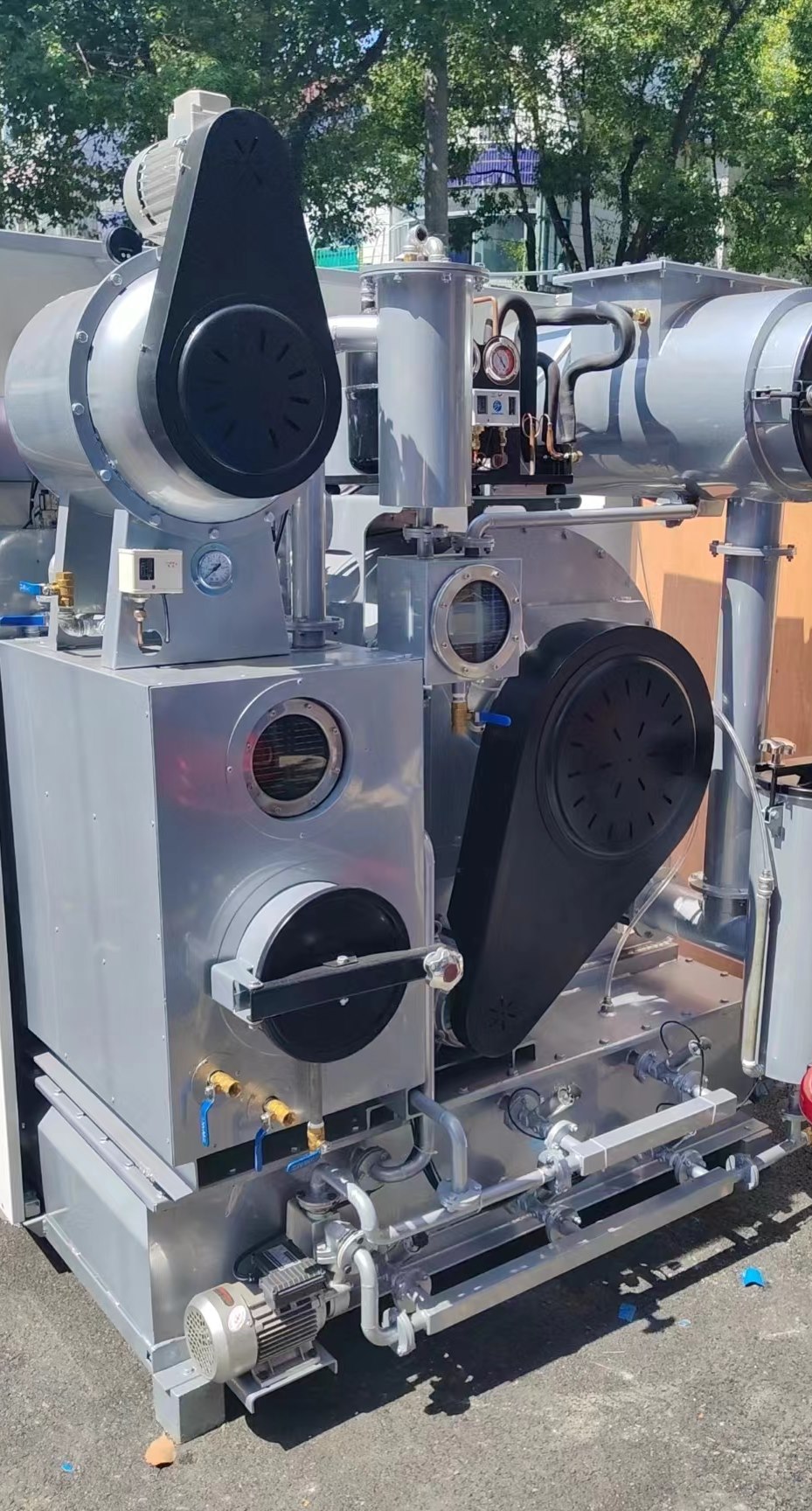 HAIDI dry cleaning machine rear system